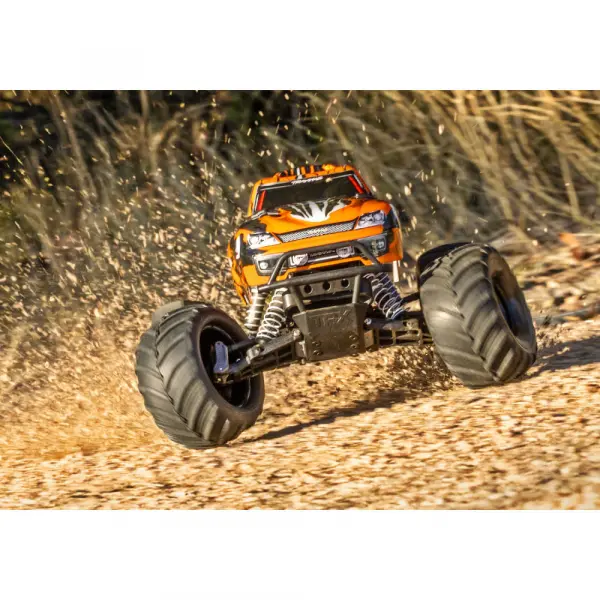Traxxas Stampede HD 1:10 2WD RTR Monster Truck, Orange ( TQ 2-ch, XL-5, Titan 550, 7-Cell NiMH, 4A USB-C Charger) — image 4 of 6