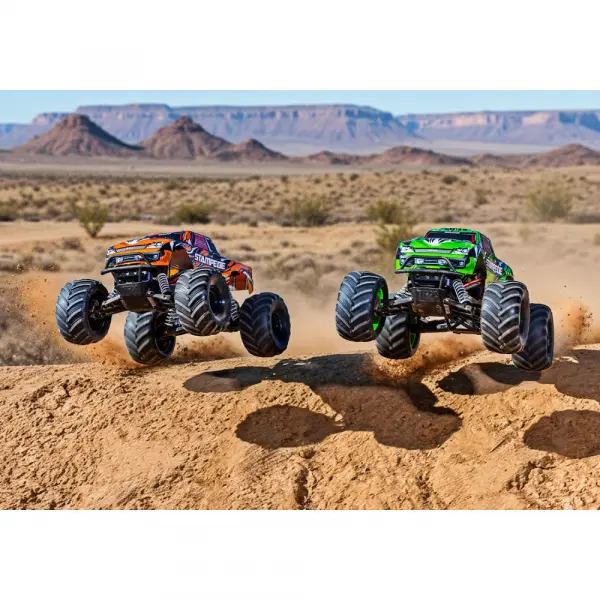 Traxxas Stampede HD 1:10 2WD RTR Monster Truck, Orange ( TQ 2-ch, XL-5, Titan 550, 7-Cell NiMH, 4A USB-C Charger) — image 5 of 6