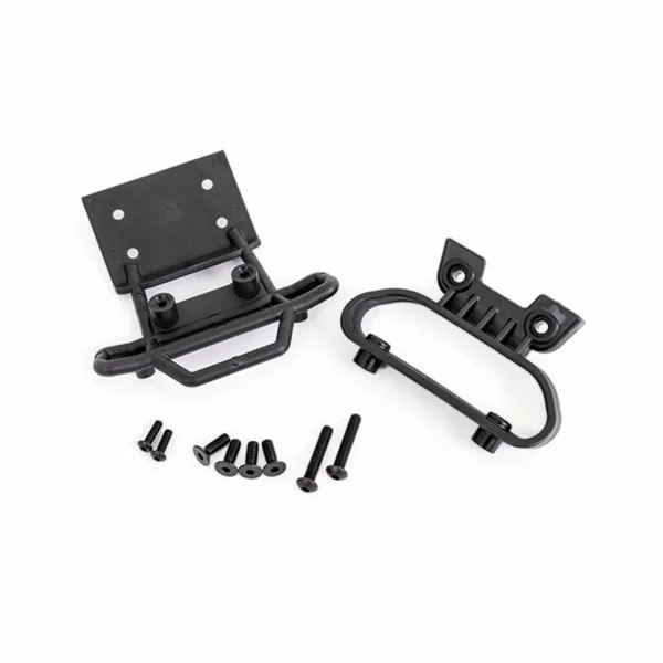 Traxxas Bumper, front/ bumper mount/ 4x12 CCS (4)/ 4x22 BCS (2)/ 3x10 BCS (2) (fits 2WD Bigfoot No 1) (for LED light kit installation)