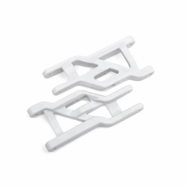 Traxxas Suspension arms, front (white) (2) (heavy duty, cold weather material)