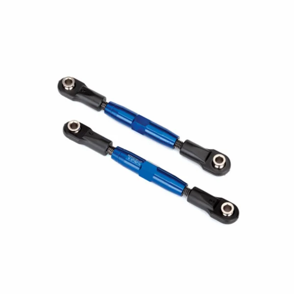 Traxxas Camber links front (TUBES blue-anodized 7075-T6 Aluminium stronger than titanium) (83mm) (2)/ rod ends rear (4)/ rod ends front (4)/ Aluminium wrench (1)
