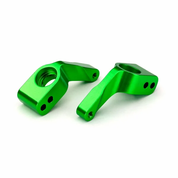 Traxxas Aluminium Stub Axle Carriers green-anodized
