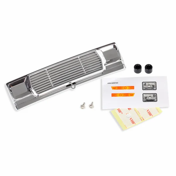 Traxxas Grill Bigfoot No. 1 (chrome)/ decals/ adhesive tape/ mounting hardware — image 1 of 2
