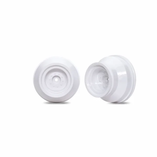 Traxxas Wheels, white, dual profile (2.0 outer 3.0 inner) (2)