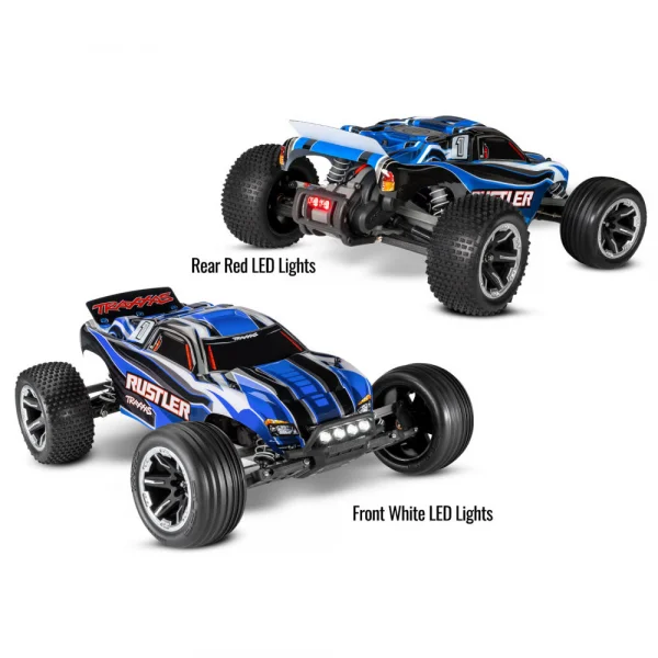 Traxxas Rustler 2WD XL-5 With Lights