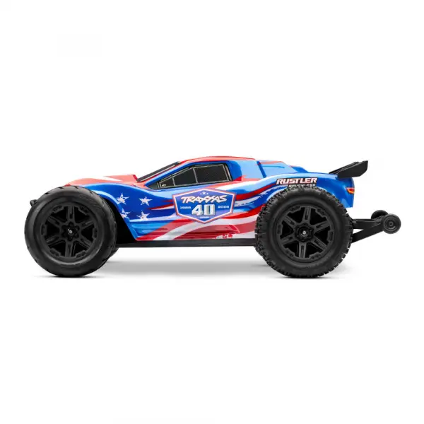Traxxas Rustler 1:10 2WD RTR Stadium Truck, 40th Anniversary ( TQi Sport 2-ch, TSM, VX3, Velineon V3200, Clipless Body) &mdash; image 2 of 41