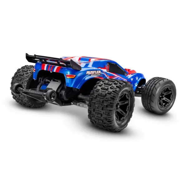 Traxxas Rustler 1:10 2WD RTR Stadium Truck, 40th Anniversary ( TQi Sport 2-ch, TSM, VX3, Velineon V3200, Clipless Body) &mdash; image 3 of 41