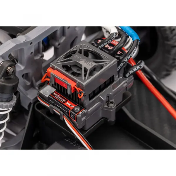 Traxxas Rustler 1:10 2WD RTR Stadium Truck, 40th Anniversary ( TQi Sport 2-ch, TSM, VX3, Velineon V3200, Clipless Body) &mdash; image 23 of 41