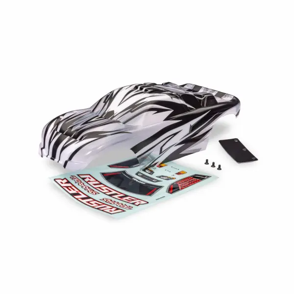 Traxxas Rustler 2WD ProGraphix Clipless Body