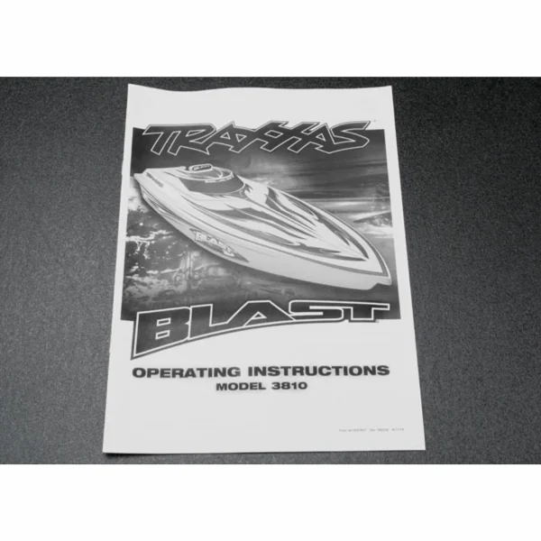 Traxxas Owners manual Blast