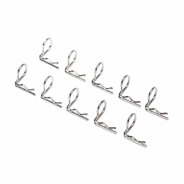 Traxxas Body clip (mounting clip) angled 90-degrees (10)