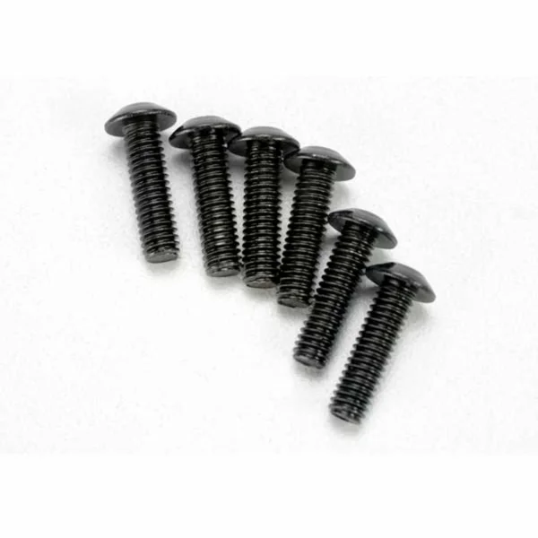 Traxxas Screws 4x14mm button-head machine (hex drive) (6)