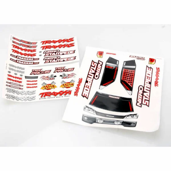Traxxas Decal sheets Nitro Stampede