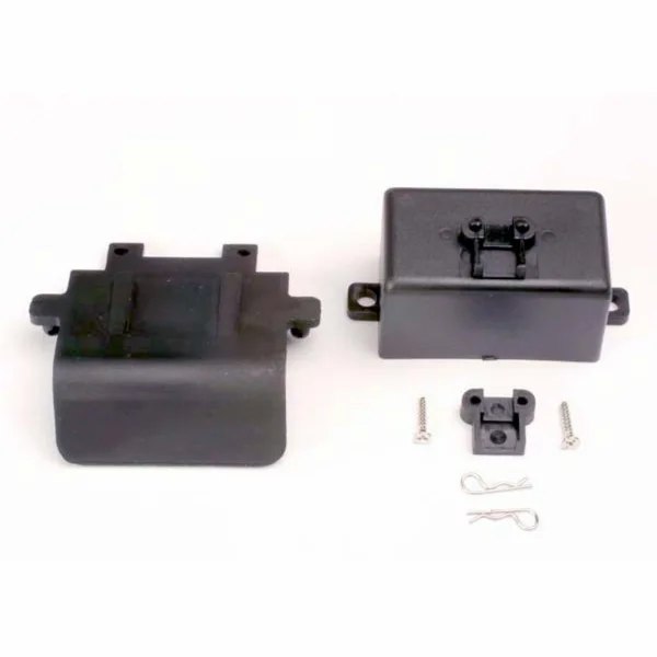 Traxxas Bumper (rear)/ battery box/ body clips (2) EZ-Start mount 3x10cSt (2) — image 1 of 3
