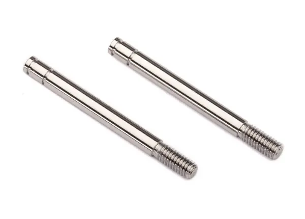 Traxxas Shock shafts steel chrome finish (32mm) (2) &mdash; image 4 of 4