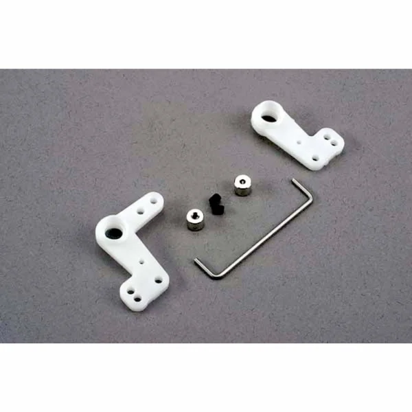 Traxxas Bellcranks (L R)/ 1.5mm wire draglink/ 1.5mm set screw collars (2)