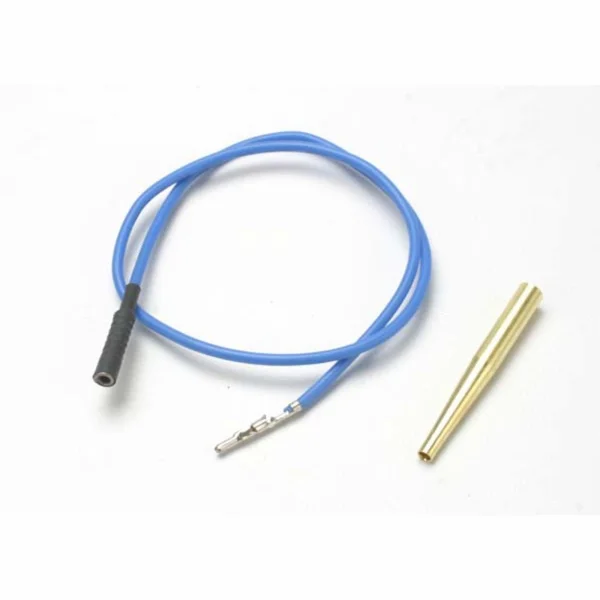 Traxxas Lead wire glow plug (blue) (EZ-Start and EZ-Start 2)/ molex pin extractor (use where glow plug wire does not have bullet connector)