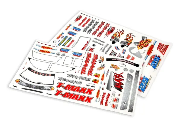 Traxxas Decal sheet T-MAXX (use with 4911X body) &mdash; image 4 of 4