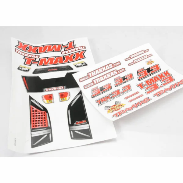 Traxxas Decal sheets T-MAXX 3.3 (long wheelbase) (model 4908)