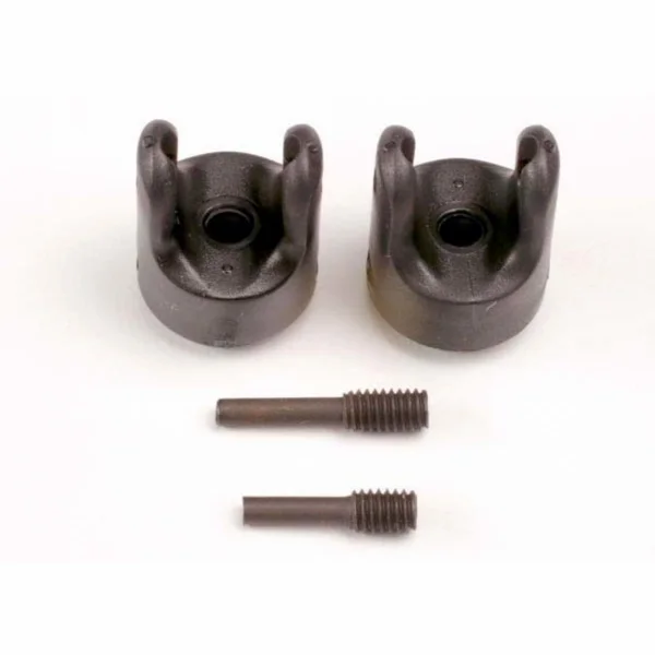 Traxxas Transmission output yokes (heavy duty) (2)/ set screw yoke pins M4/10 (1) M4/18.5 (1)