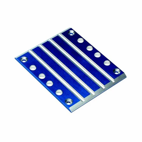 Traxxas Skid plate transmission T6 Aluminium (blue)