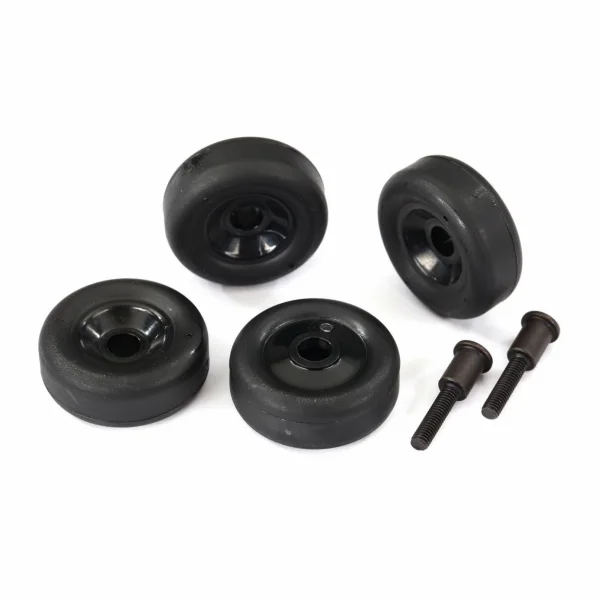 Traxxas Wheels (4)/ Axles (2) for MAXX wheelie bar