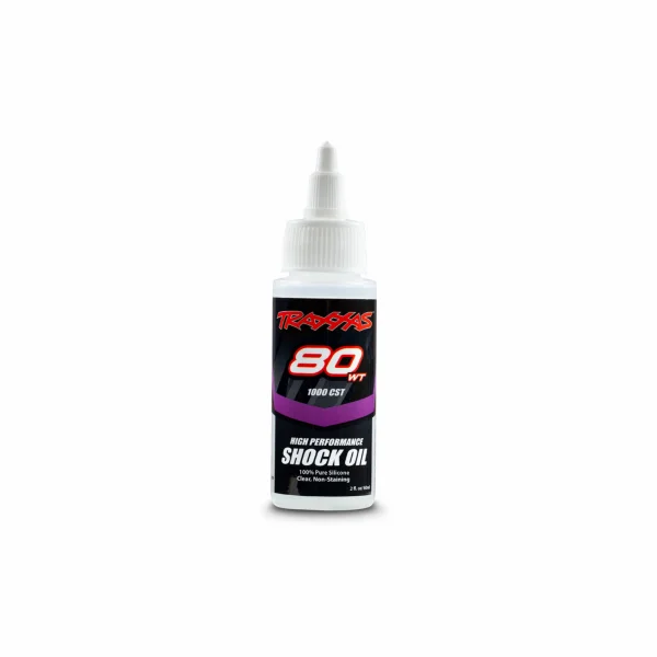 Traxxas Silicone Shock Oil - 80wt / 1000cSt - 60ml
