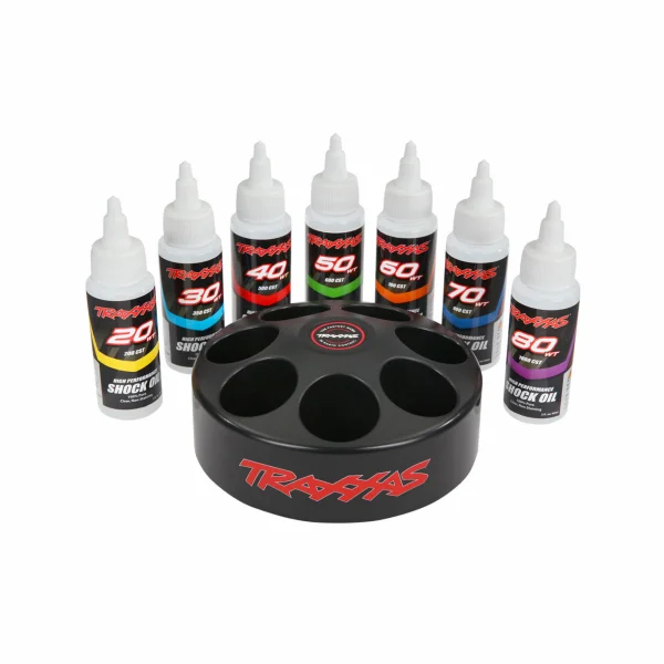 Traxxas Spinning Carousel Rack with 7 Oils