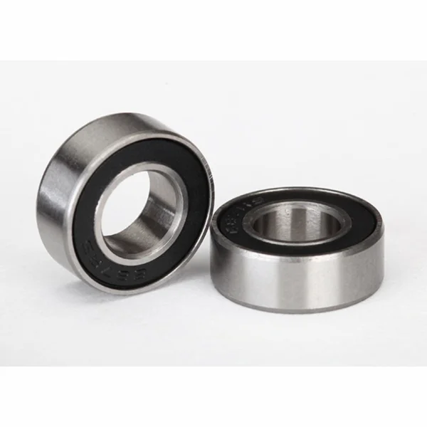 Traxxas Ball bearings black rubber sealed (7x14x5mm) (2)