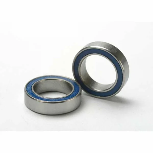 Traxxas Ball bearings blue rubber sealed (10x15x4mm) (2)