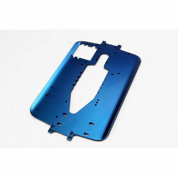 Traxxas 6061-T6 blue-anodized Aluminium chassis (4.0mm) (standard replacement for all MAXX series)