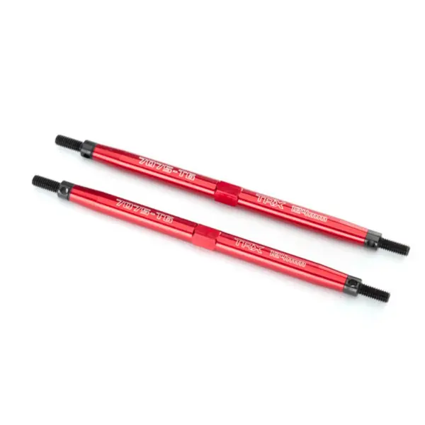 Traxxas 7075-T6 Red-Anodized Aluminium TUBES Toe Links — image 1 of 3