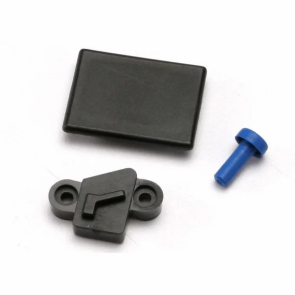 Traxxas Cover plates and seals forward only conversion (Revo) (Optidrive blank-out plate Optidrive sensor cover shift fork cover) These seals cover all of the openings in the receiver box and transmission when the forward only conversion is instal ** CLEA