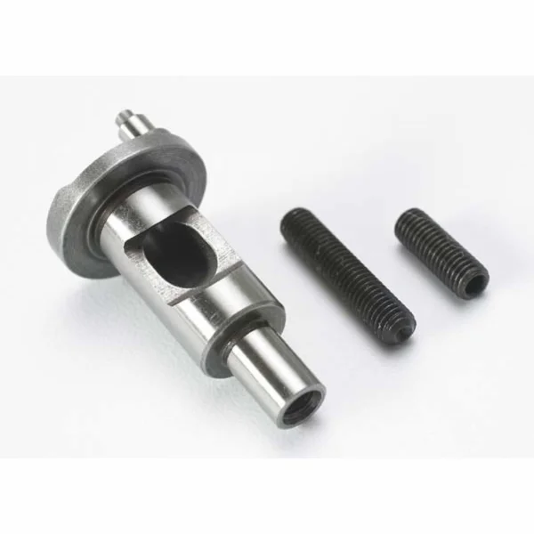 Traxxas Crankshaft multi-shaft (for engines w/ starter) (with 5x15mm 5x25mm inserts for short and standard crank lengths) (TRX 2.5 2.5R 3.3)