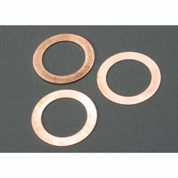 Traxxas Gaskets cooling head: 0.15 0.25 0.35mm (1 each) (TRX 2.5 2.5R)