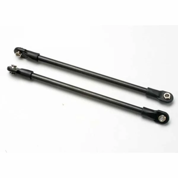 Traxxas Push rod (steel) (assembled with rod ends) (2) (black) (use with 5359 progressive 3 rockers)