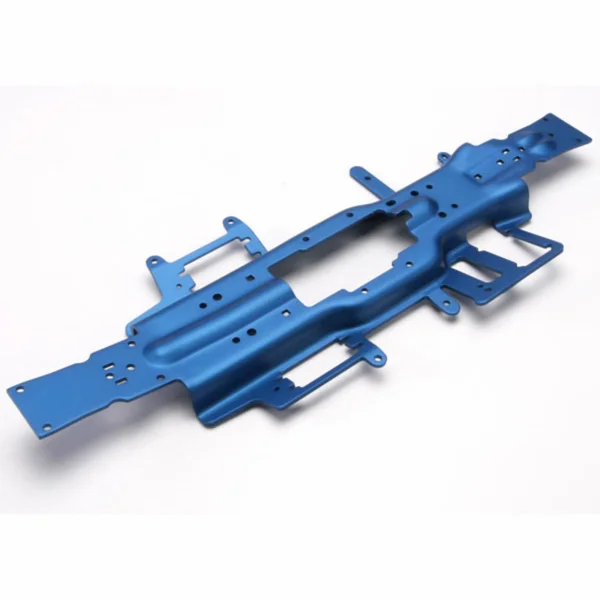 Traxxas Chassis Revo 3.3 (extended 30mm) (3mm 6061-T6 Aluminium) (anodized blue)