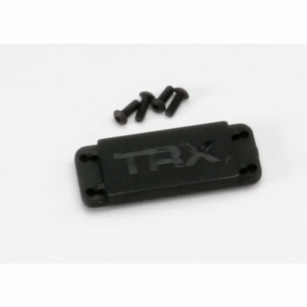 Traxxas Cover plate steering servo/ 3x8 BCS (4)