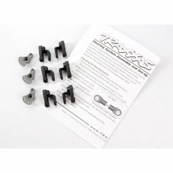 Traxxas Steering and Throttle Servo horns (for non-Traxxas servos (Hitec JR KO Airtronics)