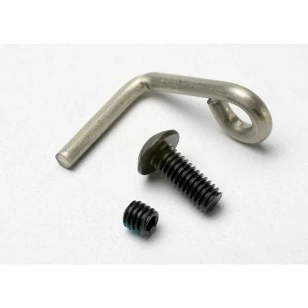 Traxxas Hanger metal wire (for tuned pipe)/ 4mm GS (1)/ 4x10 BCS (1)