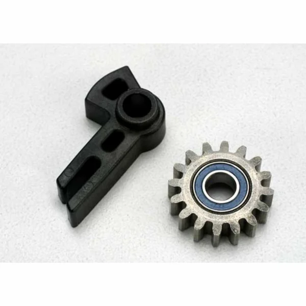 Traxxas Gear idler/ idler gear support/ bearing (pressed in)