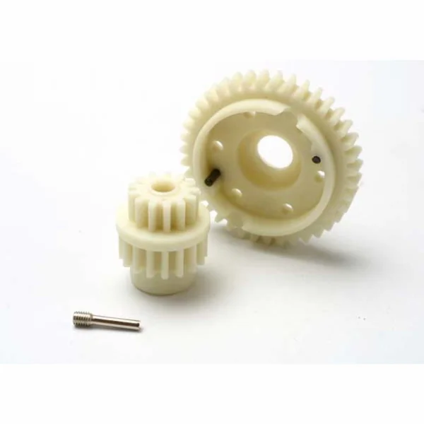Traxxas Gear set 2-speed standard ratio (2nd speed gear 39T 13T-17T input gears hardware)