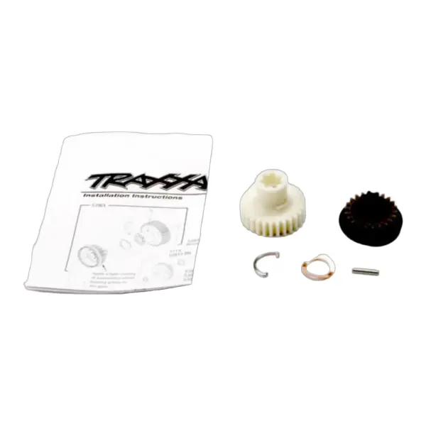 Traxxas Primary gears forward and reverse/ 2x11.8mm pin/ pin retainer/ disc spring — image 1 of 4