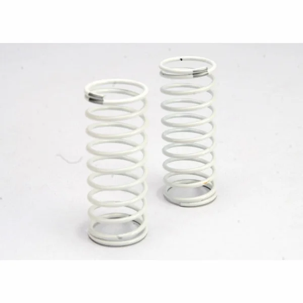 Traxxas Spring Shock (white) (GTR) (rear) (1.2 rate silver) (1 pair)