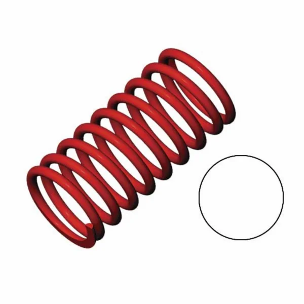 Traxxas Spring Shock (red) (GTR) (2.9 rate white) (1 pair) ** CLEARANCE **