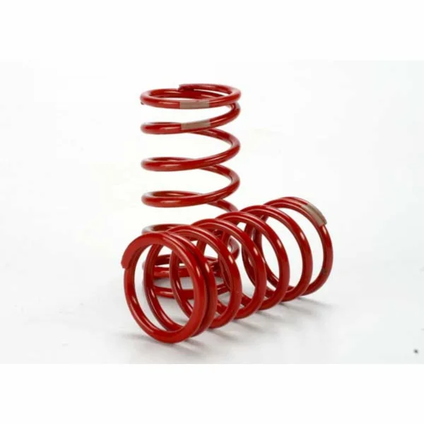 Traxxas Spring Shock (red) (GTR) (4.1 rate tan) (1 pair)