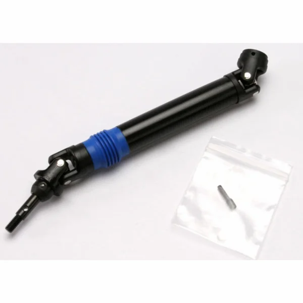 Traxxas Driveshaft assembly (1) left or right (fully assembled ready to install)/ 4x15mm screw pin (1)