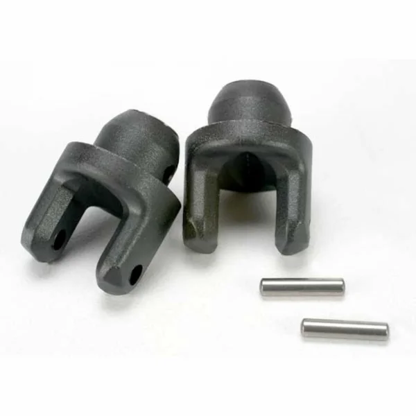 Traxxas Yokes stub axle (2)/ pins (2)