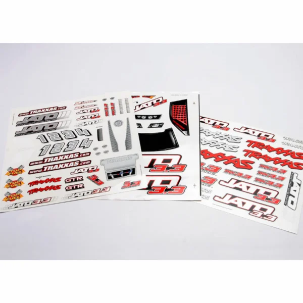 Traxxas Decal sheet Jato 3.3