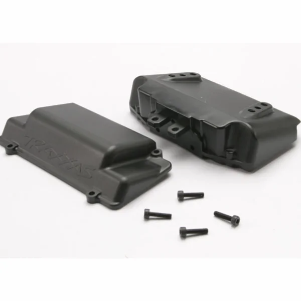 Traxxas Battery Box bumper (rear) (includes battery case with bosses for wheelie bar cover and foam pad)